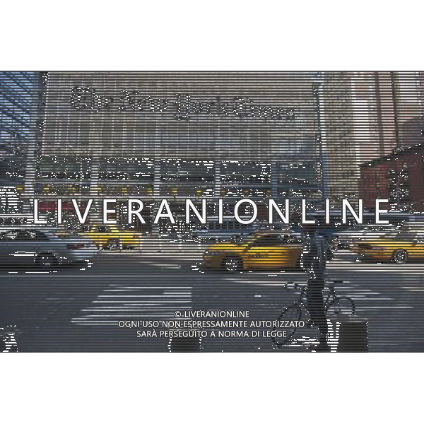 The offices of the the New York Times in Midtown in New York on Friday, October 5, 2012. (Œ Richard B. Levine) Photo via Newscom ©PHOTOSHOT/AGENZIA ALDO LIVERANI SAS - ITALY ONLY - EDITORIAL USE ONLY Uffici e negozi nelle vie della Citta\' di New York