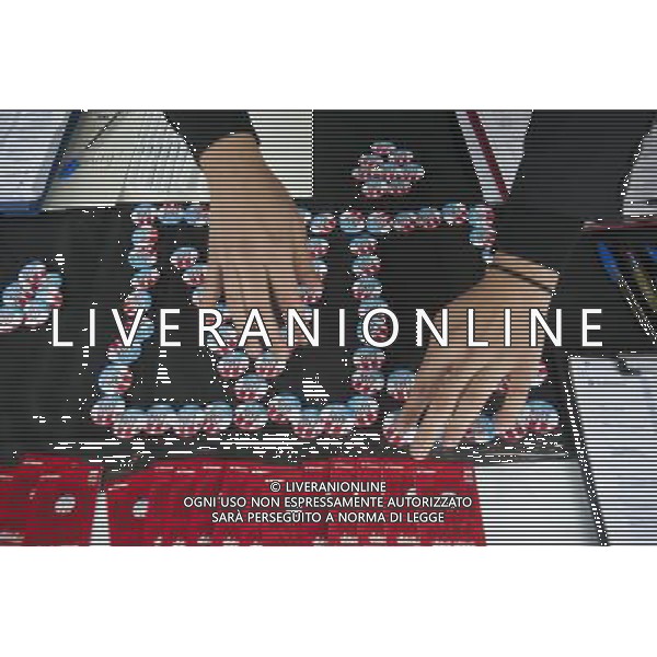 VotoLatino organizes a voter registration block fair on Dyckman Street in the Inwood neighborhood of New York on Sunday, October 7, 2012, 2012. The voting block of Hispanics has become increasingly important in both local and national elections.(å Richard B. Levine) ©photoshot/AGENZIA ALDO LIVERANI SAS - ITALY ONLY - EDITORIAL USE ONLY