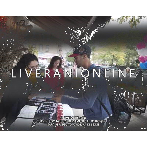 VotoLatino organizes a voter registration block fair on Dyckman Street in the Inwood neighborhood of New York on Sunday, October 7, 2012, 2012. The voting block of Hispanics has become increasingly important in both local and national elections.(å Richard B. Levine) ©photoshot/AGENZIA ALDO LIVERANI SAS - ITALY ONLY - EDITORIAL USE ONLY