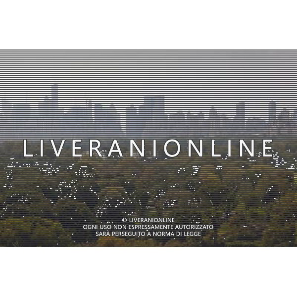 The northern end of Central Park including the Harlem Meer is seen from an apartment on Fifth Avenue in Harlem on Saturday, October 6, 2012 . (å Richard B. Levine) ©photoshot/AGENZIA ALDO LIVERANI SAS - ITALY ONLY - EDITORIAL USE ONLY