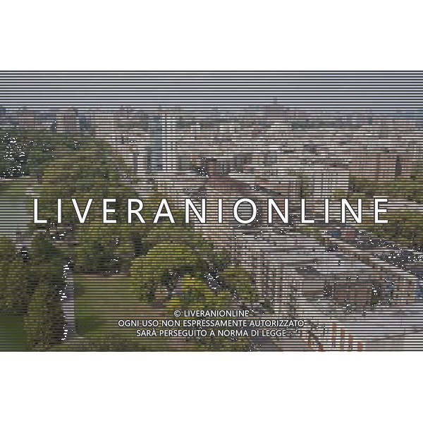 The northern end of Central Park where it meets Harlem is seen from an apartment on Fifth Avenue on Saturday, October 6, 2012 . (å Richard B. Levine) ©photoshot/AGENZIA ALDO LIVERANI SAS - ITALY ONLY - EDITORIAL USE ONLY