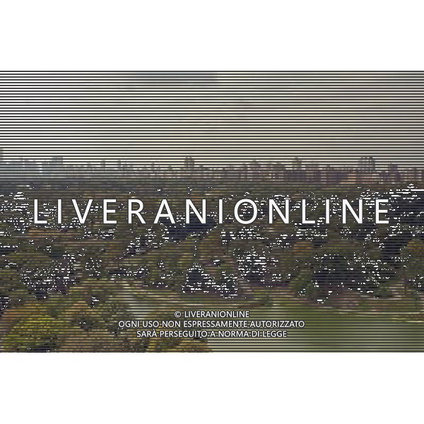 The northern end of Central Park including the Harlem Meer is seen from an apartment on Fifth Avenue in Harlem on Saturday, October 6, 2012 . (å Richard B. Levine) ©photoshot/AGENZIA ALDO LIVERANI SAS - ITALY ONLY - EDITORIAL USE ONLY