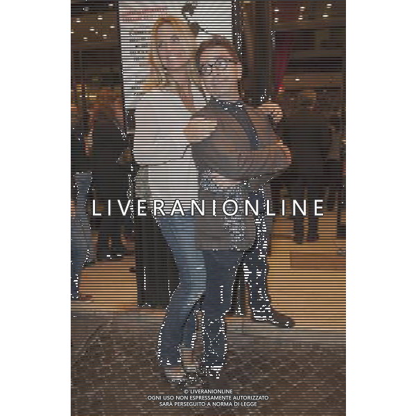 Roma - 09/10/2012 - Teatro Sistina - Prima nazionale del musical \' W Zorro \' di Stefano D\'Orazio e musiche di Roby Facchinetti - nella foto: Filippa Lagerback e Pino Strabioli å© Fabrizio Corradetti - Ag. Aldo Liverani sas