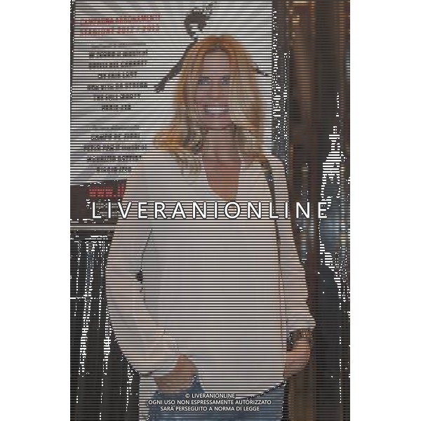 Roma - 09/10/2012 - Teatro Sistina - Prima nazionale del musical \' W Zorro \' di Stefano D\'Orazio e musiche di Roby Facchinetti - nella foto: Filippa Lagerback å© Fabrizio Corradetti - Ag. Aldo Liverani sas