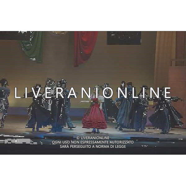 Roma - 09/10/2012 - Teatro Sistina - Prima nazionale del musical \' W Zorro \' di Stefano D\'Orazio e musiche di Roby Facchinetti - nella foto: Un momento dello spettacolo å© Fabrizio Corradetti - Ag. Aldo Liverani sas