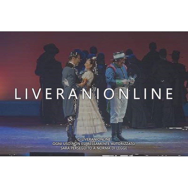 Roma - 09/10/2012 - Teatro Sistina - Prima nazionale del musical \' W Zorro \' di Stefano D\'Orazio e musiche di Roby Facchinetti - nella foto: Un momento dello spettacolo å© Fabrizio Corradetti - Ag. Aldo Liverani sas