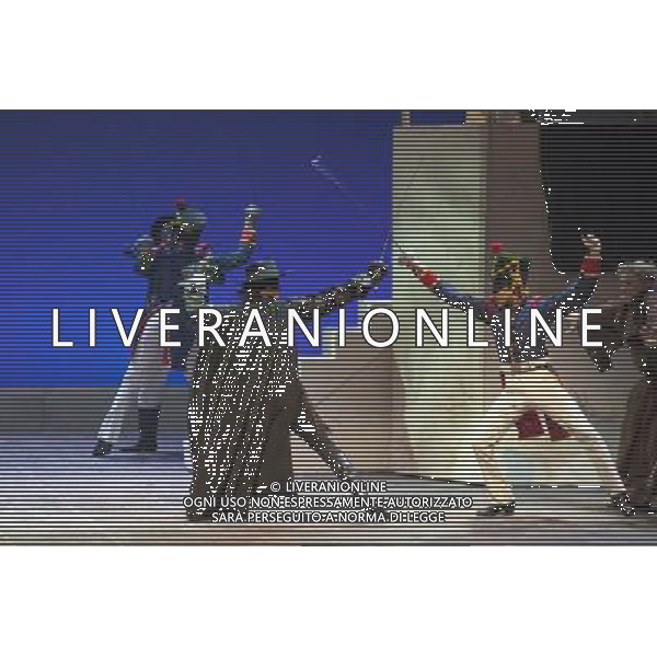 Roma - 09/10/2012 - Teatro Sistina - Prima nazionale del musical \' W Zorro \' di Stefano D\'Orazio e musiche di Roby Facchinetti - nella foto: Un momento dello spettacolo å© Fabrizio Corradetti - Ag. Aldo Liverani sas