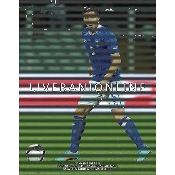 Qualificazioni ai Campionati Europei Under 21 Play-off Andata Pescara - 12.10.2012 Italia-Svezia Nella Foto:marrone /Ph.Vitez-Ag. Aldo Liverani