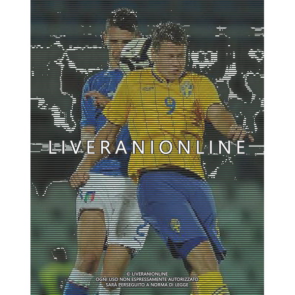 Qualificazioni ai Campionati Europei Under 21 Play-off Andata Pescara - 12.10.2012 Italia-Svezia Nella Foto:claesson-de sciglio /Ph.Vitez-Ag. Aldo Liverani