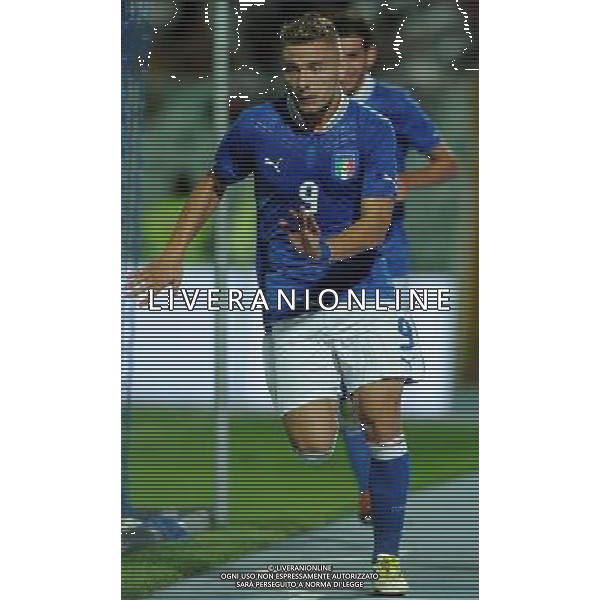 Qualificazioni ai Campionati Europei Under 21 Play-off Andata Pescara - 12.10.2012 Italia-Svezia Nella Foto:immobile esulta /Ph.Vitez-Ag. Aldo Liverani