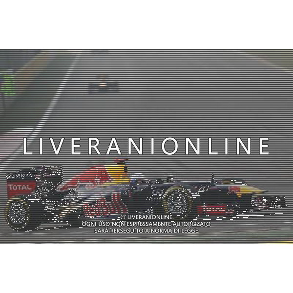 Sebastian Vettel (GER) Red Bull Racing RB8. 14.10.2012. Formula 1 World Championship, Rd 16, Korean Grand Prix, Yeongam, South Korea, Race Day. - www.xpbimages.com, EMail: requests@xpbimages.com - copy of publication required for printed pictures. Every used picture is fee-liable. © Copyright: Batchelor / XPB Images AG ALD LIVERANI S A S ONLY ITALY