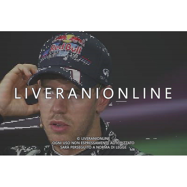 Sebastian Vettel (GER), Red Bull Racing 14.10.2012. Formula 1 World Championship, Rd 16, Korean Grand Prix, Yeongam, Korea, Race Day - www.xpbimages.com, EMail: requests@xpbimages.com - copy of publication required for printed pictures. Every used picture is fee-liable. © Copyright: Charniaux / XPB Images AG ALD LIVERANI S A S ONLY ITALY