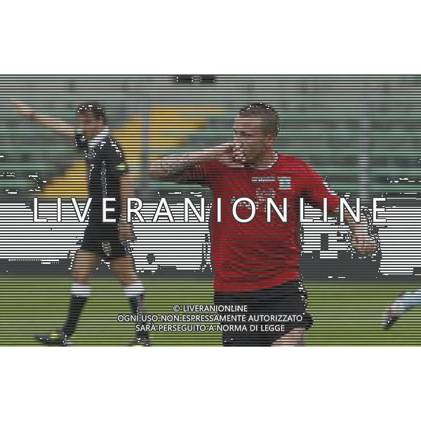 BERGAMO 14 OTTOBRE 2012, NELLA FOTO DOPO GOL DAVIDE POLETTI ,ph.moro/ALDO LIVERANI