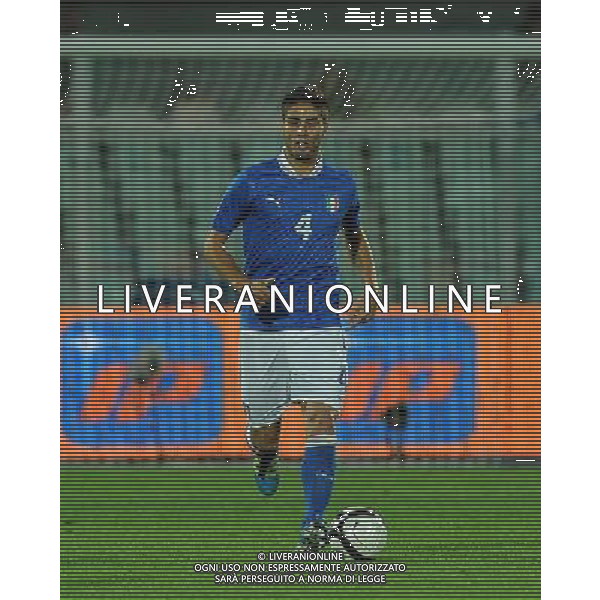 Qualificazioni ai Campionati Europei Under 21 Play-off Andata Pescara - 12.10.2012 Italia-Svezia Nella Foto:Capuano /Ph.Vitez-Ag. Aldo Liverani