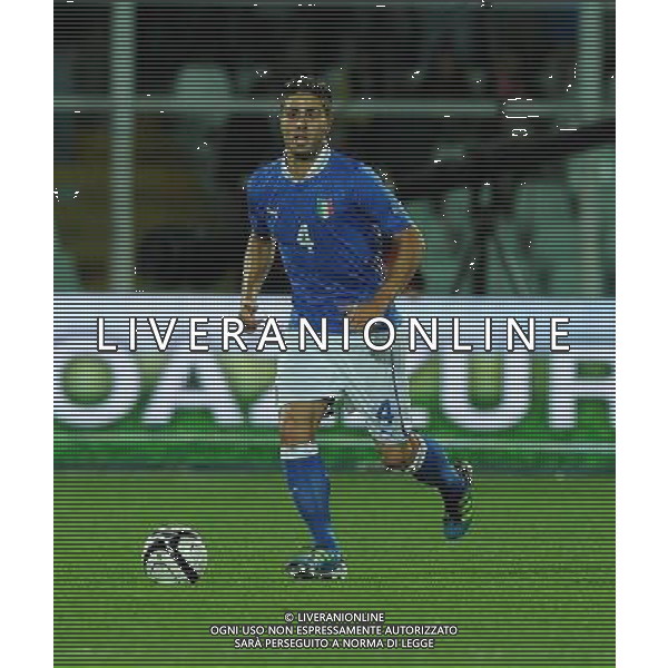 Qualificazioni ai Campionati Europei Under 21 Play-off Andata Pescara - 12.10.2012 Italia-Svezia Nella Foto:Capuano /Ph.Vitez-Ag. Aldo Liverani