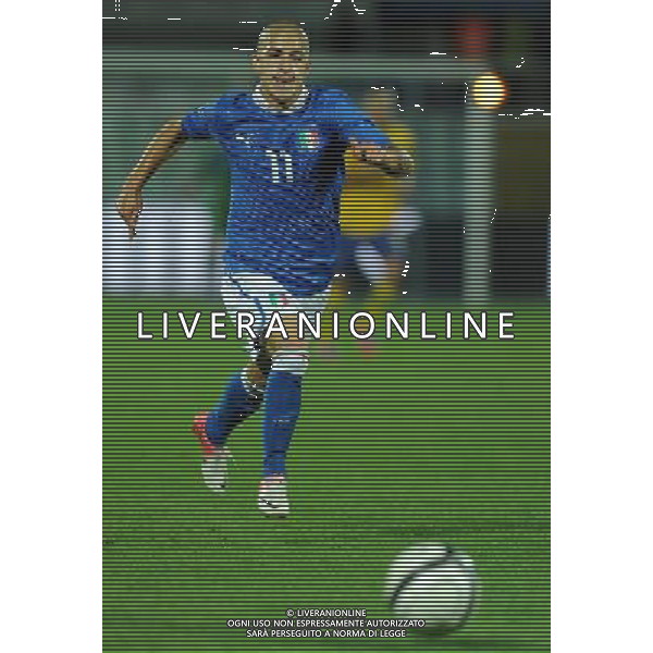 Qualificazioni ai Campionati Europei Under 21 Play-off Andata Pescara - 12.10.2012 Italia-Svezia Nella Foto:De Luca /Ph.Vitez-Ag. Aldo Liverani