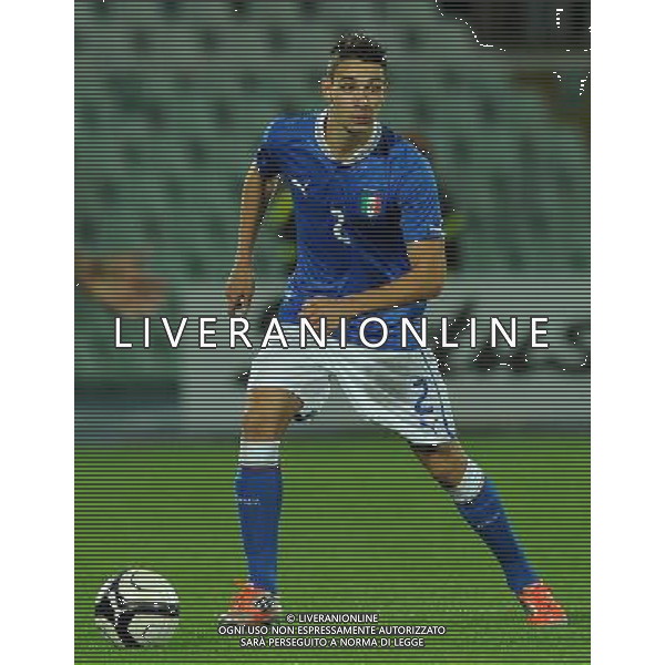 Qualificazioni ai Campionati Europei Under 21 Play-off Andata Pescara - 12.10.2012 Italia-Svezia Nella Foto:De Sciglio /Ph.Vitez-Ag. Aldo Liverani