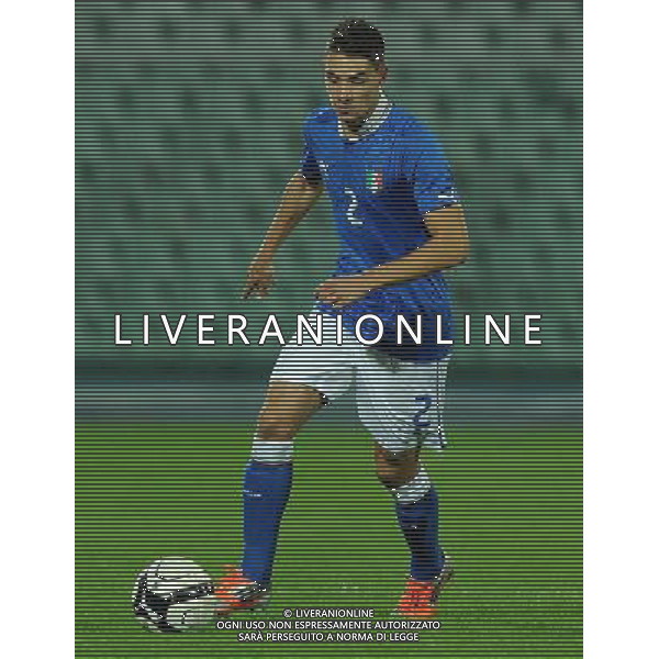 Qualificazioni ai Campionati Europei Under 21 Play-off Andata Pescara - 12.10.2012 Italia-Svezia Nella Foto:De Sciglio /Ph.Vitez-Ag. Aldo Liverani
