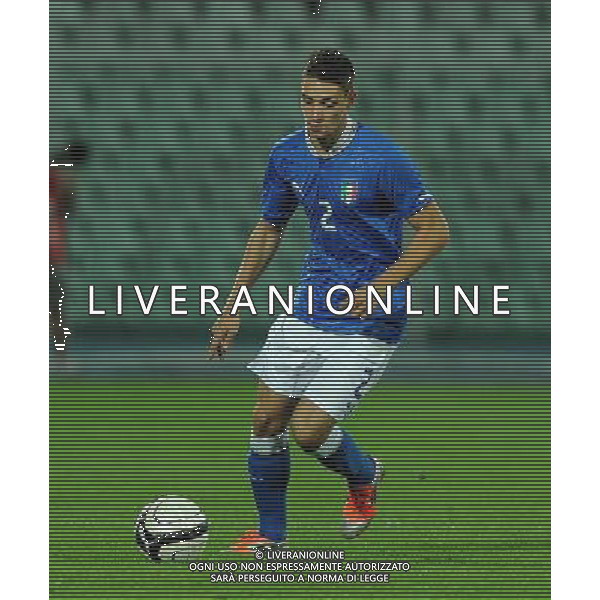 Qualificazioni ai Campionati Europei Under 21 Play-off Andata Pescara - 12.10.2012 Italia-Svezia Nella Foto:De Sciglio /Ph.Vitez-Ag. Aldo Liverani