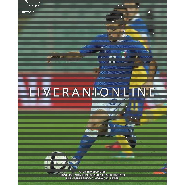 Qualificazioni ai Campionati Europei Under 21 Play-off Andata Pescara - 12.10.2012 Italia-Svezia Nella Foto:Florenzi /Ph.Vitez-Ag. Aldo Liverani