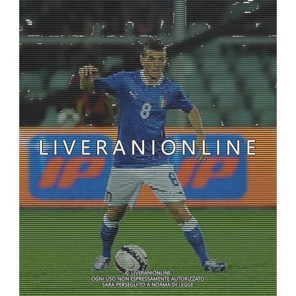 Qualificazioni ai Campionati Europei Under 21 Play-off Andata Pescara - 12.10.2012 Italia-Svezia Nella Foto:Florenzi /Ph.Vitez-Ag. Aldo Liverani