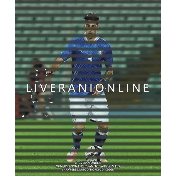 Qualificazioni ai Campionati Europei Under 21 Play-off Andata Pescara - 12.10.2012 Italia-Svezia Nella Foto:Frascatore /Ph.Vitez-Ag. Aldo Liverani