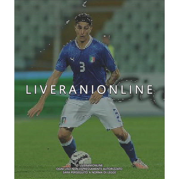 Qualificazioni ai Campionati Europei Under 21 Play-off Andata Pescara - 12.10.2012 Italia-Svezia Nella Foto:Frascatore /Ph.Vitez-Ag. Aldo Liverani