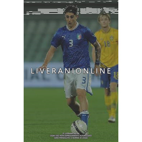 Qualificazioni ai Campionati Europei Under 21 Play-off Andata Pescara - 12.10.2012 Italia-Svezia Nella Foto:Frascatore /Ph.Vitez-Ag. Aldo Liverani