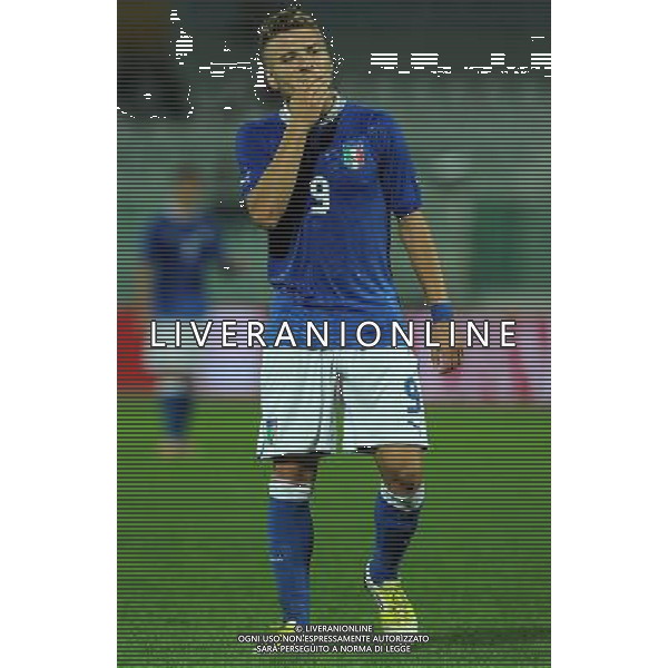 Qualificazioni ai Campionati Europei Under 21 Play-off Andata Pescara - 12.10.2012 Italia-Svezia Nella Foto:Immobile /Ph.Vitez-Ag. Aldo Liverani