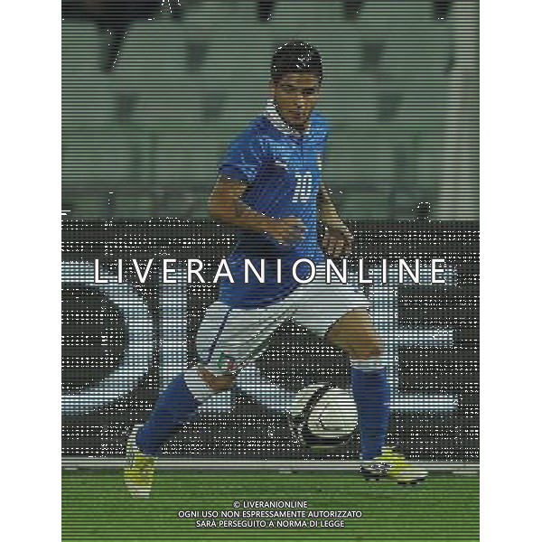 Qualificazioni ai Campionati Europei Under 21 Play-off Andata Pescara - 12.10.2012 Italia-Svezia Nella Foto:Insigne /Ph.Vitez-Ag. Aldo Liverani