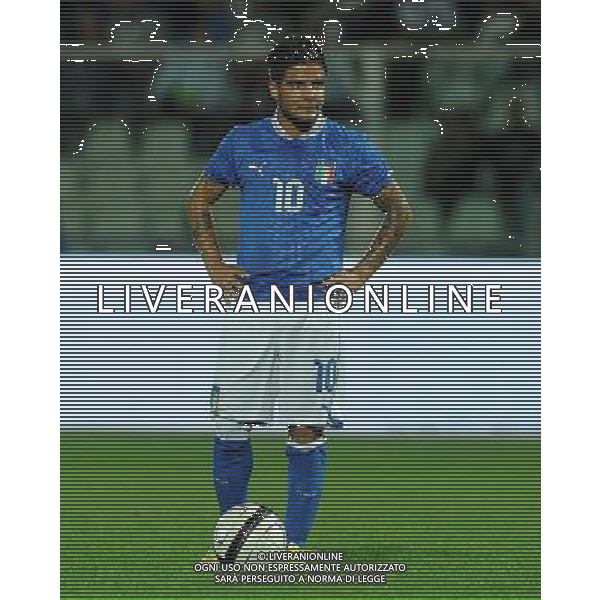 Qualificazioni ai Campionati Europei Under 21 Play-off Andata Pescara - 12.10.2012 Italia-Svezia Nella Foto:Insigne /Ph.Vitez-Ag. Aldo Liverani