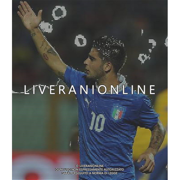 Qualificazioni ai Campionati Europei Under 21 Play-off Andata Pescara - 12.10.2012 Italia-Svezia Nella Foto:Insigne /Ph.Vitez-Ag. Aldo Liverani