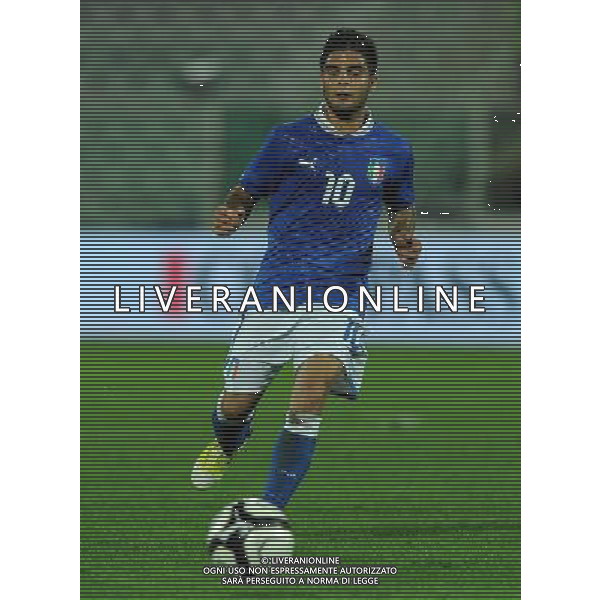 Qualificazioni ai Campionati Europei Under 21 Play-off Andata Pescara - 12.10.2012 Italia-Svezia Nella Foto:Insigne /Ph.Vitez-Ag. Aldo Liverani