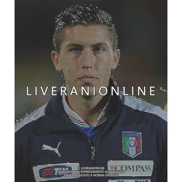 Qualificazioni ai Campionati Europei Under 21 Play-off Andata Pescara - 12.10.2012 Italia-Svezia Nella Foto:Marrone /Ph.Vitez-Ag. Aldo Liverani