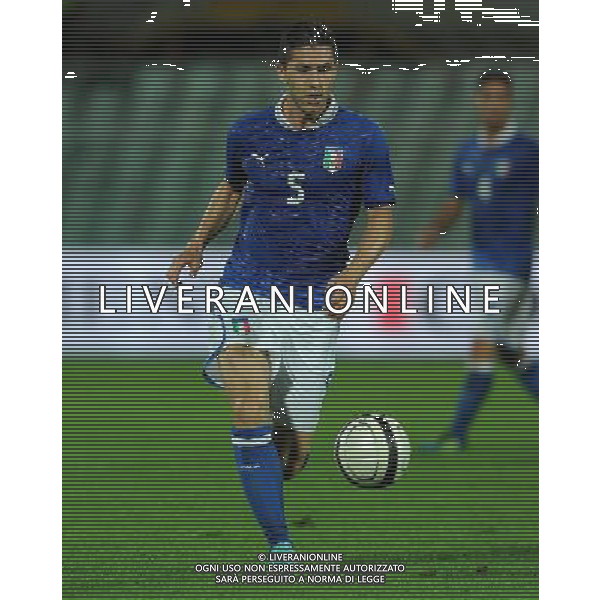 Qualificazioni ai Campionati Europei Under 21 Play-off Andata Pescara - 12.10.2012 Italia-Svezia Nella Foto:Marrone /Ph.Vitez-Ag. Aldo Liverani