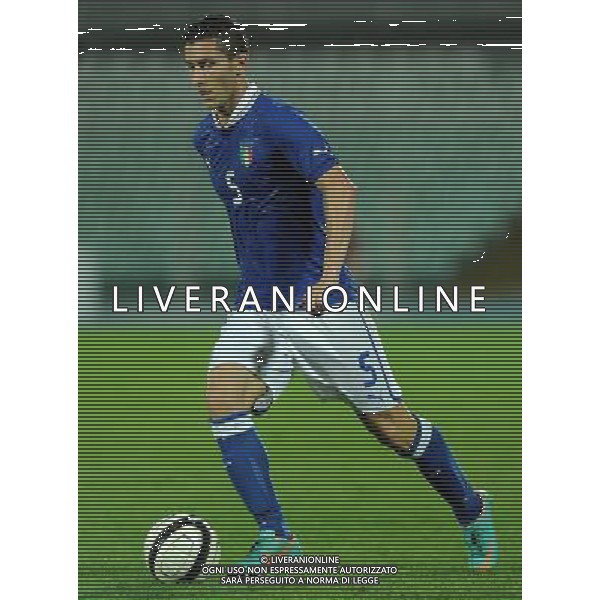 Qualificazioni ai Campionati Europei Under 21 Play-off Andata Pescara - 12.10.2012 Italia-Svezia Nella Foto:Marrone /Ph.Vitez-Ag. Aldo Liverani