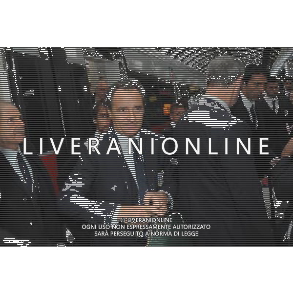 MILANO STAZIONE CENTRALE 15/10/2012 ARRIVO NAZIONALE ITALIANA DI CALCIO PER L\'INCONTRO CON LA DANIMARCA QUALIF BRASILE 2014 NELLA FOTO CESARE PRANDELLI FOTO MARIO ROMANO-AG ALDO LIVERANI S A S