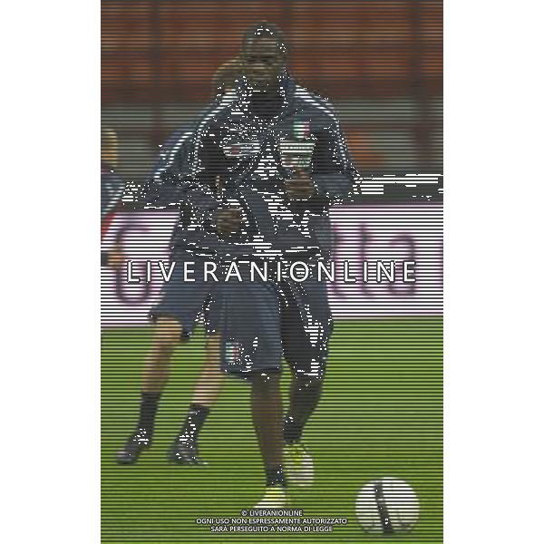 MILANO 15/10/2012 STADIO MEAZZA ALLENAMENTO DELLA NAZIONALE ITALIANA DI CALCIO NELLA FOTO BALOTELLI FOTO ROMANO/AG ALDO LIVERANI