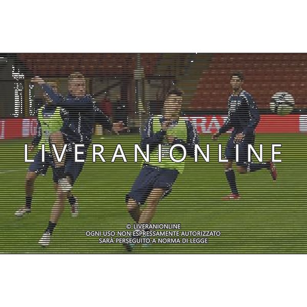 MILANO 15/10/2012 STADIO MEAZZA ALLENAMENTO DELLA NAZIONALE ITALIANA DI CALCIO NELLA FOTO EL SHAARAWI FOTO ROMANO/AG ALDO LIVERANI