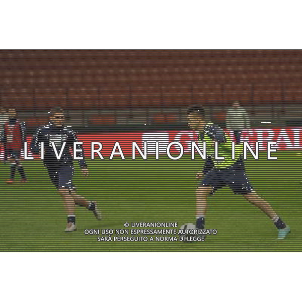 MILANO 15/10/2012 STADIO MEAZZA ALLENAMENTO DELLA NAZIONALE ITALIANA DI CALCIO NELLA FOTO EL SHAARAWI FOTO ROMANO/AG ALDO LIVERANI