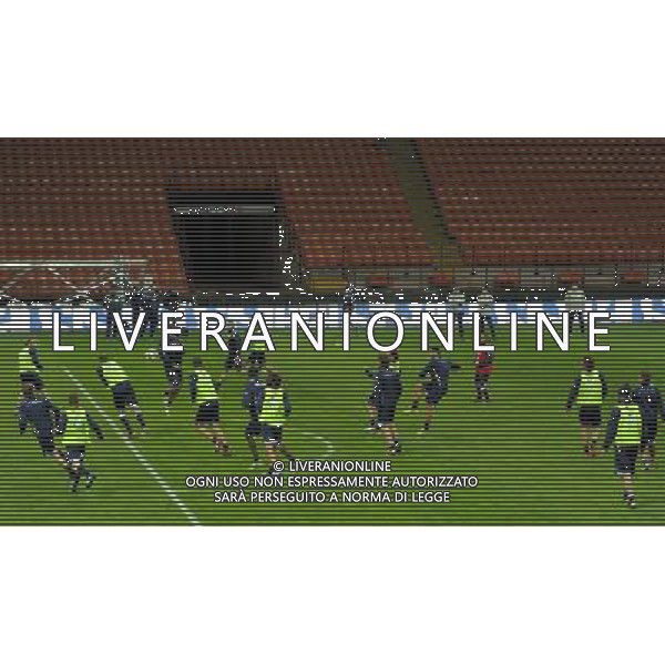 MILANO 15/10/2012 STADIO MEAZZA ALLENAMENTO DELLA NAZIONALE ITALIANA DI CALCIO NELLA FOTO LA PARTITELLA FOTO ROMANO/AG ALDO LIVERANI