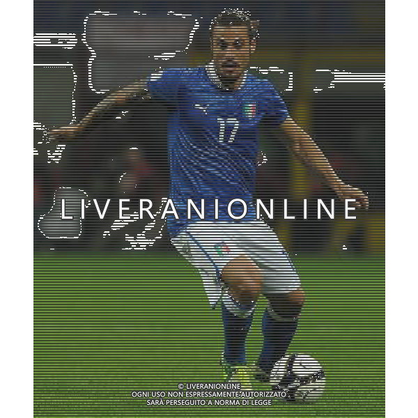 Qualificazioni ai Campionati Mondiali di Calcio Brasile FIFA 2014 Gruppo B Milano- 16.10.2012 Italia-Danimarca Nella Foto:osvaldo /Ph.Vitez-Ag. Aldo Liverani