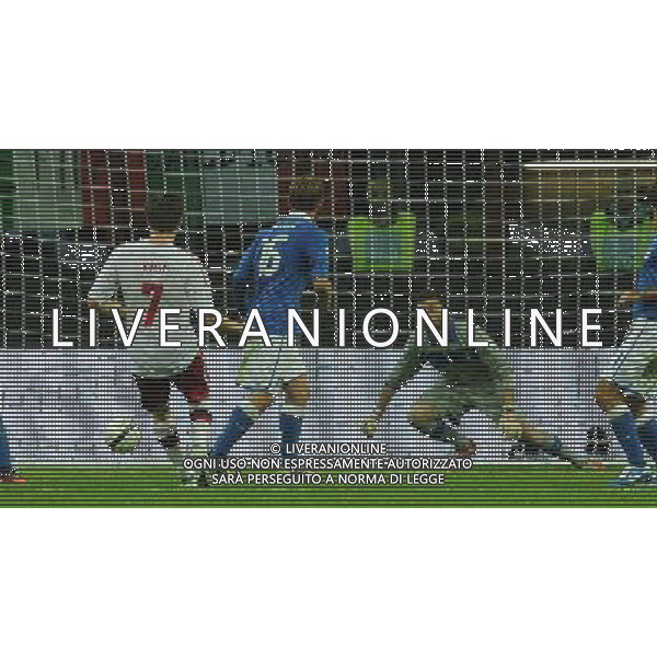 Qualificazioni ai Campionati Mondiali di Calcio Brasile FIFA 2014 Gruppo B Milano- 16.10.2012 Italia-Danimarca Nella Foto:kvist gol /Ph.Vitez-Ag. Aldo Liverani