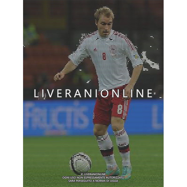 Qualificazioni ai Campionati Mondiali di Calcio Brasile FIFA 2014 Gruppo B Milano- 16.10.2012 Italia-Danimarca Nella Foto:eriksen /Ph.Vitez-Ag. Aldo Liverani