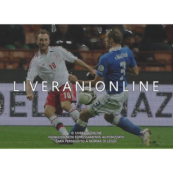 Qualificazioni ai Campionati Mondiali di Calcio Brasile FIFA 2014 Gruppo B Milano- 16.10.2012 Italia-Danimarca Nella Foto:rommedahl /Ph.Vitez-Ag. Aldo Liverani