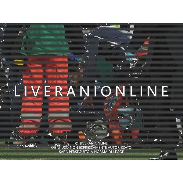 Qualificazioni ai Campionati Mondiali di Calcio Brasile FIFA 2014 Gruppo B Milano- 16.10.2012 Italia-Danimarca Nella Foto:infortunio marchisio /Ph.Vitez-Ag. Aldo Liverani