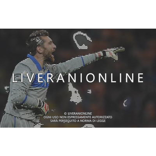 Qualificazioni ai Campionati Mondiali di Calcio Brasile FIFA 2014 Gruppo B Milano- 16.10.2012 Italia-Danimarca Nella Foto:de sanctis /Ph.Vitez-Ag. Aldo Liverani