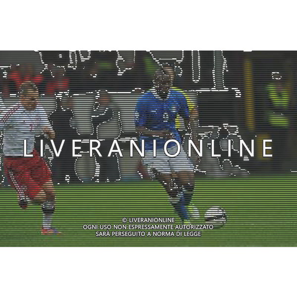 Italia-Danimarca Qualificazioni ai Campionati Mondiali di Calcio Brasile FIFA 2014 Gruppo B Milano- 16.10.2012 nella foto Mario BALOTELLI ©Ravezzani/AGENZIA ALDO LIVERANI SAS