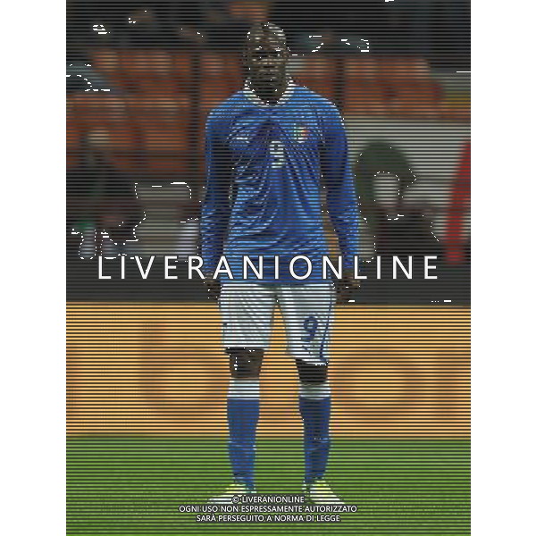 Qualificazioni ai Campionati Mondiali di Calcio Brasile FIFA 2014 Gruppo B Milano- 16.10.2012 Italia-Danimarca Nella Foto:Balotelli Mario /Ph.Vitez-Ag. Aldo Liverani