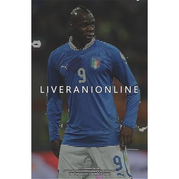 Qualificazioni ai Campionati Mondiali di Calcio Brasile FIFA 2014 Gruppo B Milano- 16.10.2012 Italia-Danimarca Nella Foto:Balotelli Mario /Ph.Vitez-Ag. Aldo Liverani